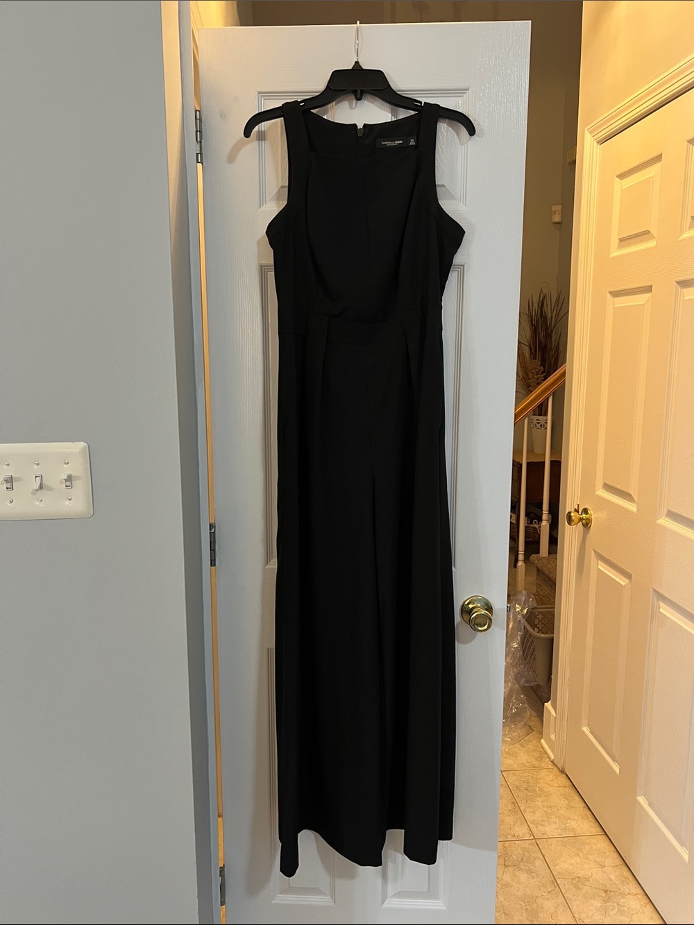Elegant Black Sleeveless Maxi Dress by Unknown Brand